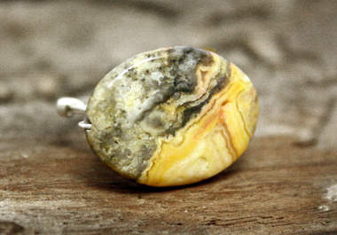 make a sterling silver Crazy Lace Agate Stone ring big1