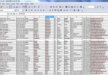 send you 749 California newspapers contact details big1