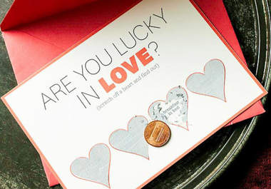 create and send you a customized scratch off card big1