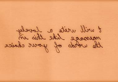 write an enigmatic message in script mirror writing for valentine birthday big1