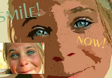 create 1 cartoonized image PLUS 1 charcoalized image from any portrait or picture you send me big1