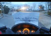 video record a Road Trip with my Motorcycle and your message written on an A4 page small1