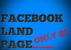 mariopario: I will create a custom facebook land page for your company for $5 on fiverr.com
