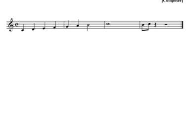 transcribe up to one page of your original melody and lyrics to printed music big1