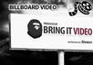 add you logo, pic, text to a DRAMATIC Huge Bilboard video ad small1