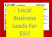 get you 1500 business sales LEADS, local leads small1