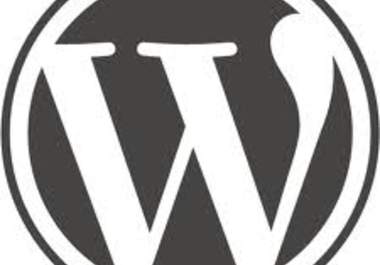 make wordpress website and configure it for you big1