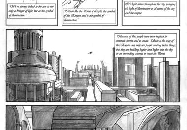 draft a comic page hard copy big1