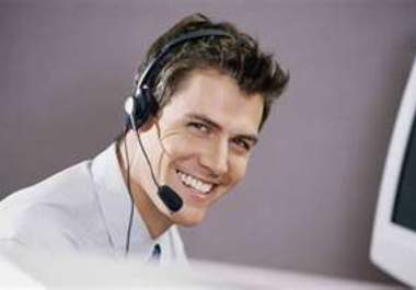 work as customer service for your online shop business etc for 30 minutes big1
