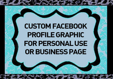 design a custom facebook page profile graphic big1