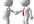 give you 100+ royalty free, high quality 3D man images