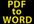 convert your PDF to Word or text