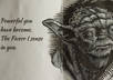 give you my speed drawn YODA with your message