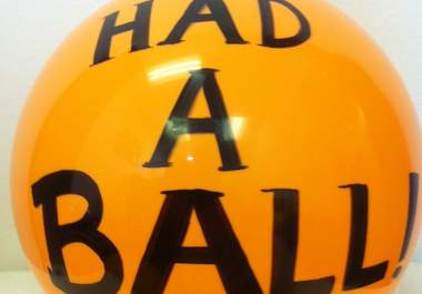 send a mail the ball in the mail with your greeting on it big1