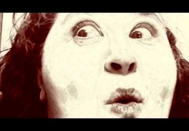 say anything using a video drawing effect big1