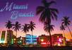 mail 2 postcards from sunny Miami, FL