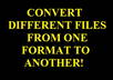 convert Up To 5 Files For You From Any File Format to Another Get Smaller Size Videos Powerpoint Presentations And Secure Document Content small1