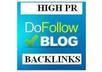 make 20 do follow backlinks on actual PR pages 10XPR2 10XPR3 on Low Obls small1