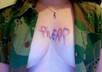 advertise, write or draw anything you want on my CLEAVAGE and send one hq photo