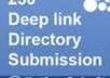 do deep link directory in 250++ site and send u report
