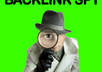 show you a list of your competition backlinks, you ll receive urls and anchor keywords they are using; up to 5 comp urls small1