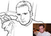 sketch your profile picture