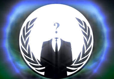 make an Anonymous video/announcement with your message big1