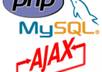 do simple php javascript or jquery works