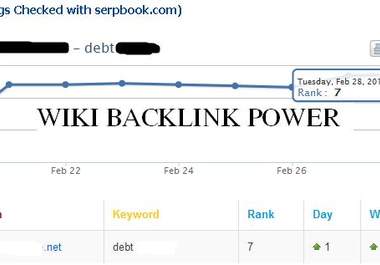 create 5000+ Contextual Backlink on High Pr WIKI backlinks big1