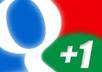 get you 30 ORGANIC Google plus 1s in 5 days from real people