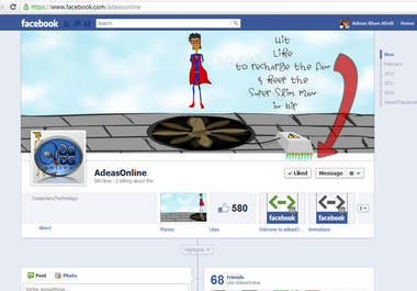 make a timeline image for your facebook profile or pagee big1