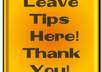 accept your tip in thanks of a job well done small1