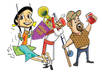 draw a cartoon character illustration