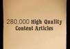 give you over 280,000 extraordinary quality PLR private label rights content articles of countless different niches