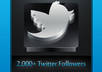 deliver 2000 or more Twitter followers to you in less than 24 hours guaranteed usually delivered within 1 or 2 hours