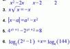 solve any 10 algebra problems