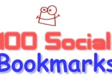 do Social bookmarking submission 100+ sites Including Top 10 sites Like stmbleupon, digg, delious, reditt etc big1