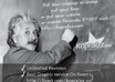 put logo ,message or your photo on real albert einstein chalk board