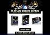 design a mini site template Background image