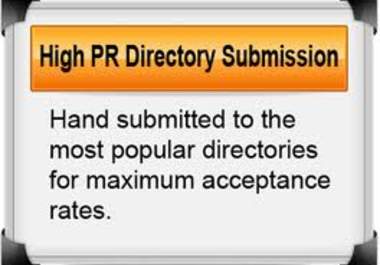 do 50 Quality Directory Submissions in top high pr sites big1