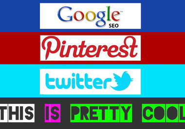 pin pinterest your website or product plus tweet your message for a month to over 100 000 followers plus give you a blog post on a popular w big1