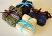 crochet a pair of baby booties in any color