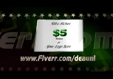 create a 15 second Spinning Picture or Logo Video Intro big1