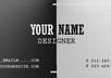 design a professional buisness card