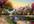make a fridge magnet out of any Thomas Kinkade art print
