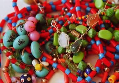 send you an assortment of beads for jewelry making or crafting big1