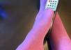send you 5 photos of my feet in sock doing various things