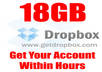 expand, Upgrade your DropBox Account Size up to 32GB or Provide 18GB Account