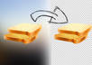 remove the background of your image and make it transparent or place it on another background small1