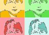 create an Andy Warhol-esque picture of you